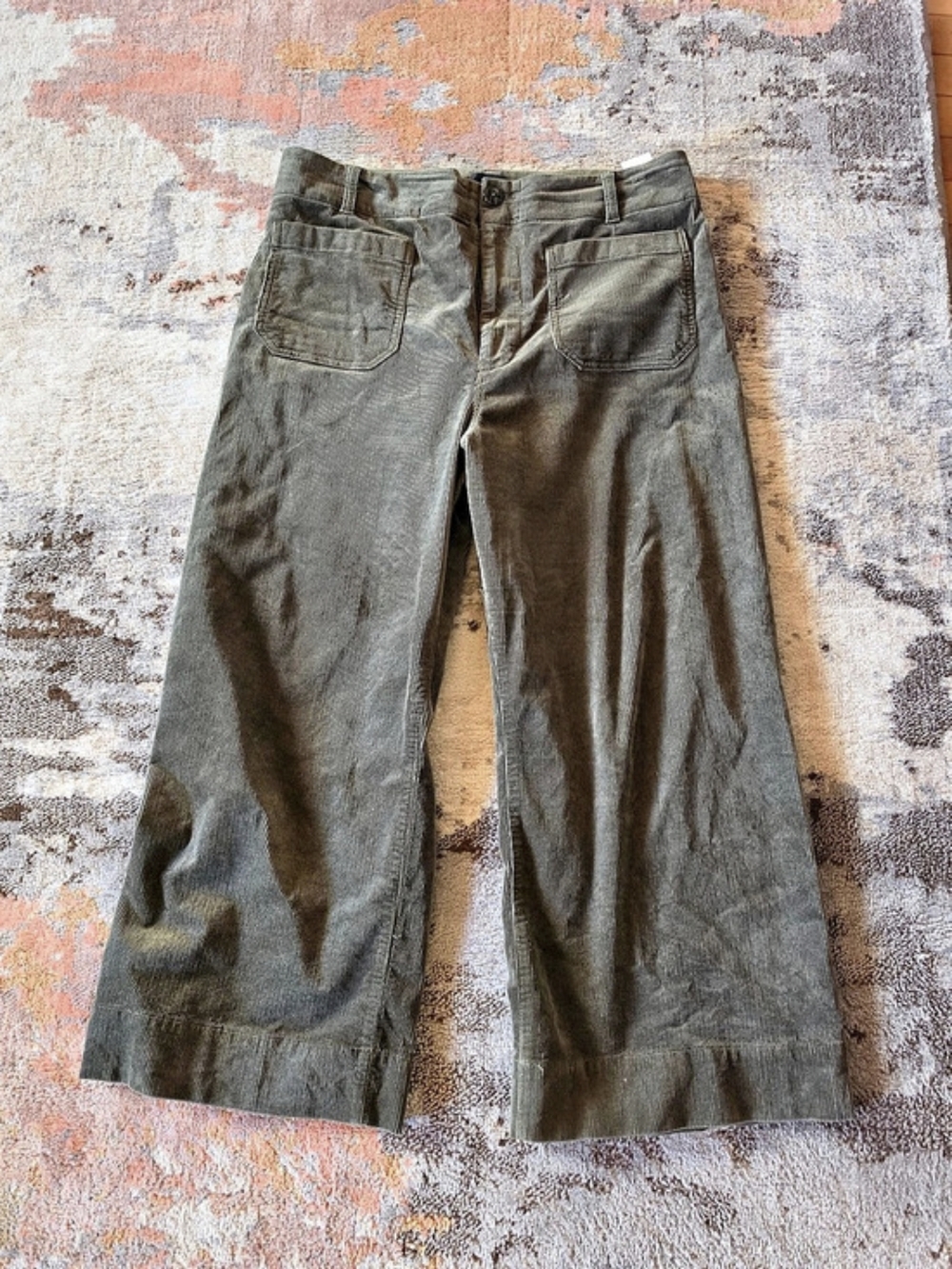 Maeve By Anthropologie Colette Wide-leg Corduroy
